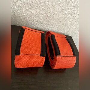 Above All Forearm Forklift Lifting & Moving Strap Orange set of 2